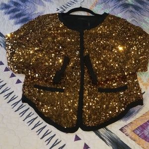 THML sequin jacket